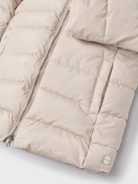 Parka acolchoada Amêndoa (Bege)  para Menina - Mayoral