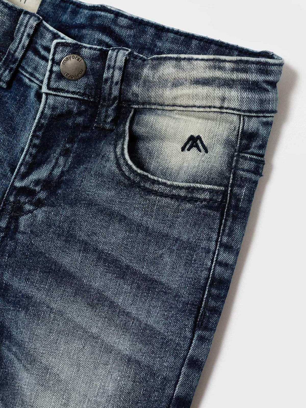 Calça ganga skinny fit Cinza (Cinza)  para Menino - Mayoral