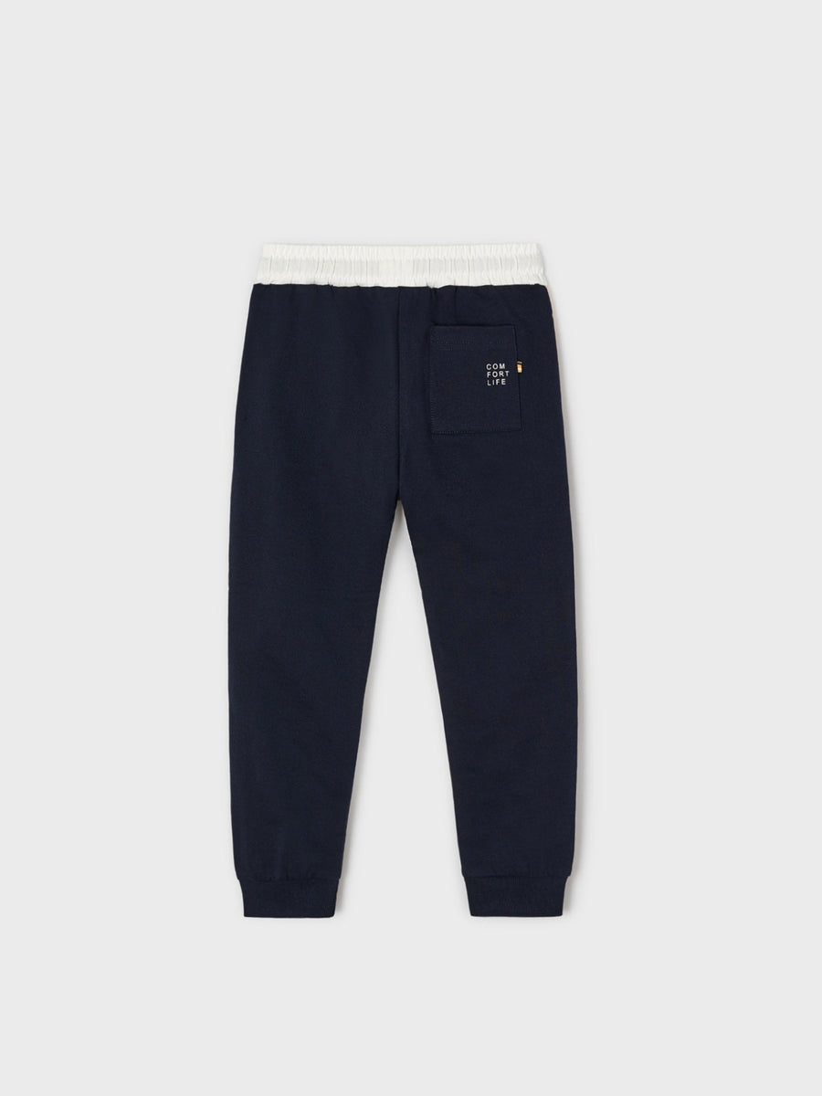 Calça felpa "scl" Marinho (Marinho)  para Menino - Mayoral