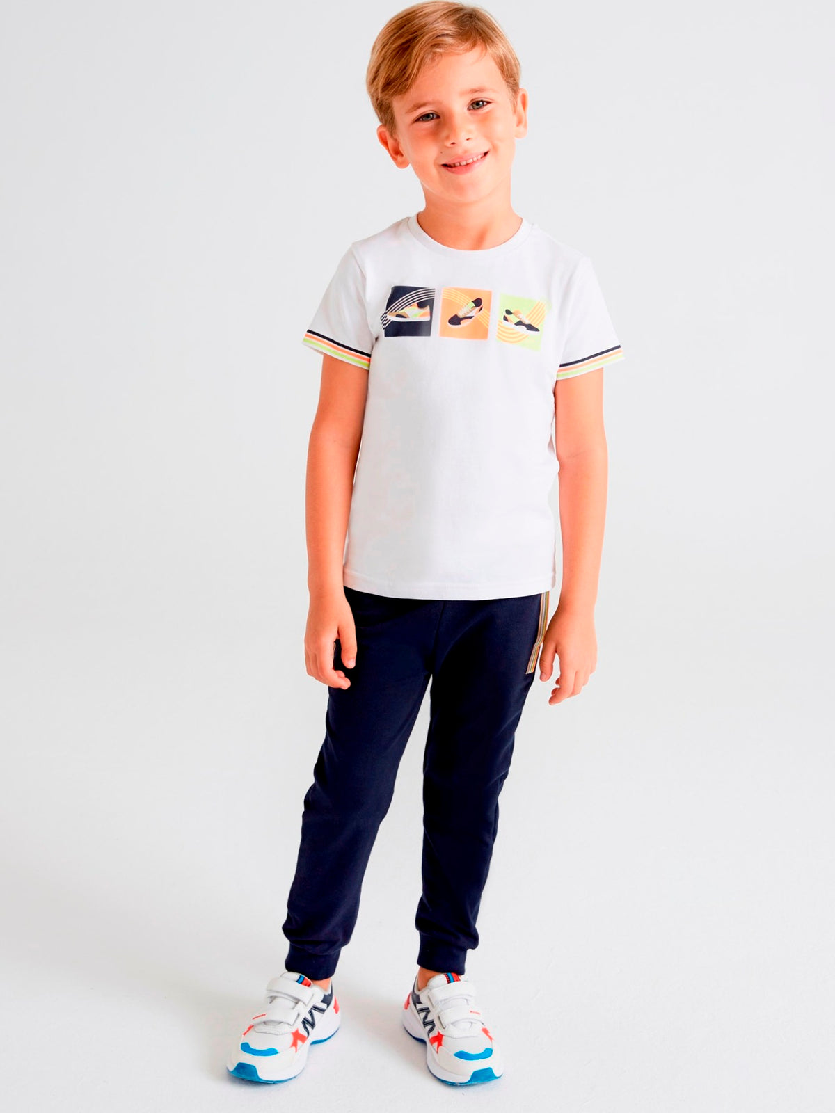 Calça felpa "scl" Marinho (Marinho)  para Menino - Mayoral