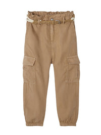 Calça fluida Camel (Bege)  para Menina - Mayoral