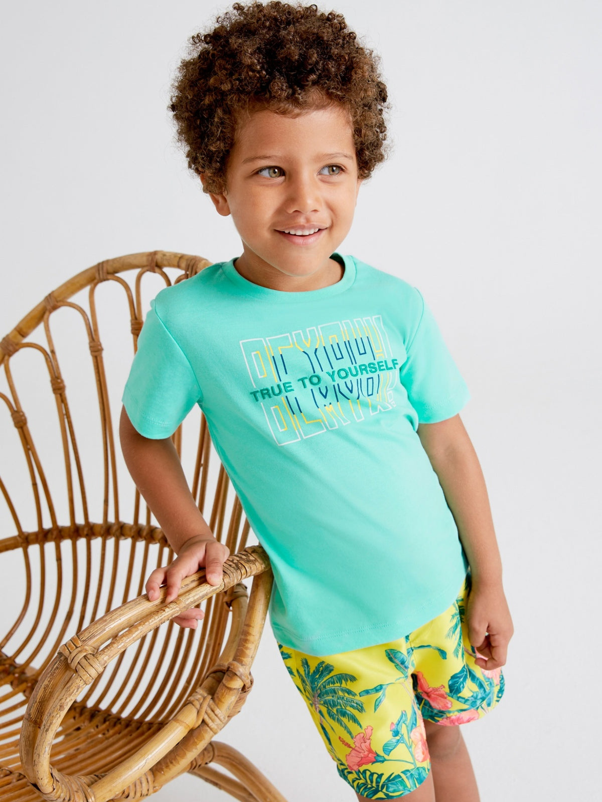 Bermuda banho jungla Limão (Amarelo)  para Menino - Mayoral