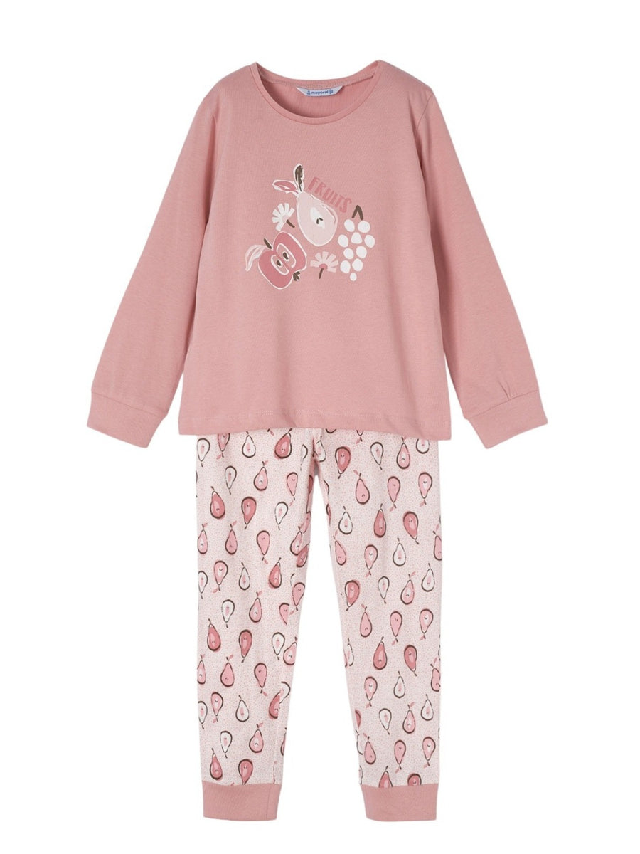 Pijama Pastel (Rosa Bébé)  para Menina - Mayoral
