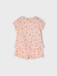Pijama Salmão (Salmão)  para Menina - Mayoral