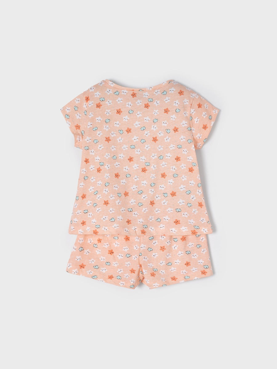 Pijama Salmão (Salmão)  para Menina - Mayoral