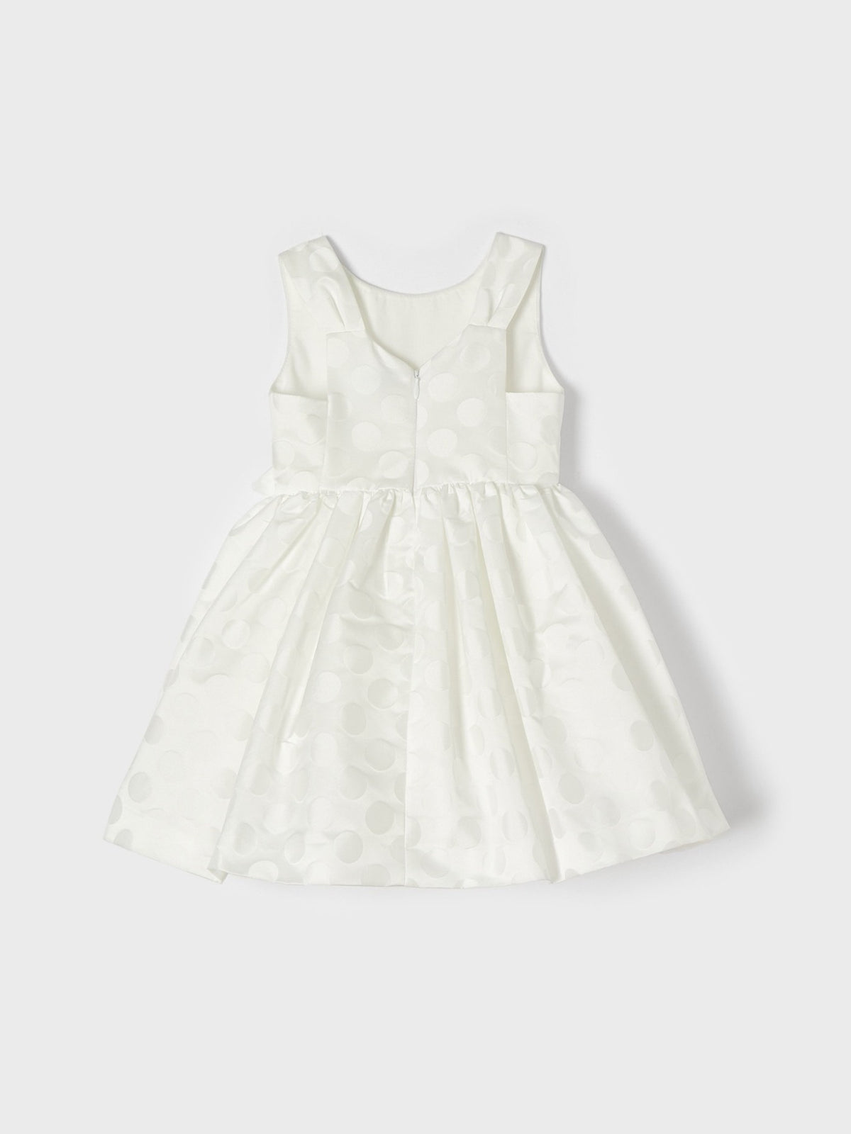 Vestido jacquard Crú (Creme / Pérola)  para Menina - Mayoral