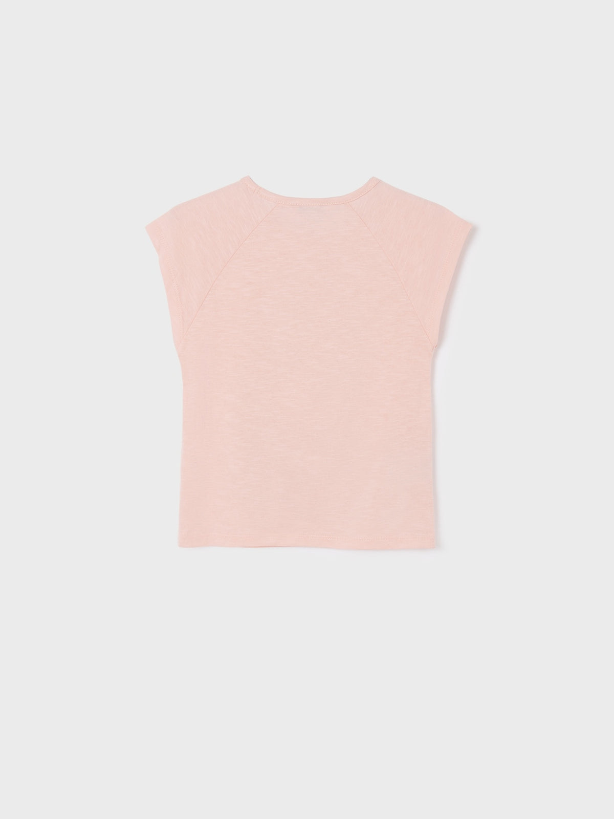 Camiseta m/cta gráfica Nude (Rosa Bébé)  para Menina - Mayoral