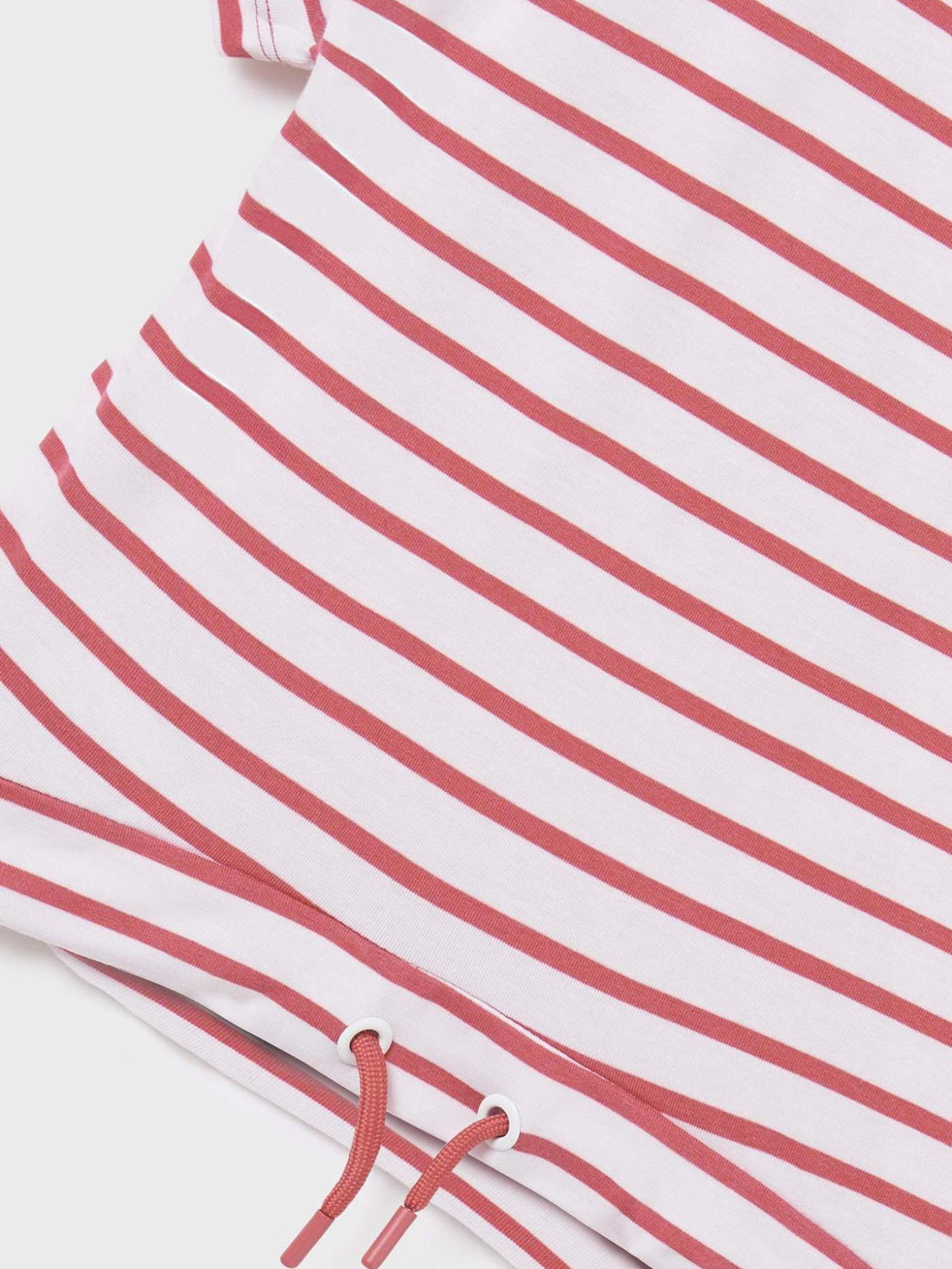 Camiseta riscas Rosa claro (Rosa Bébé)  para Menina - Mayoral