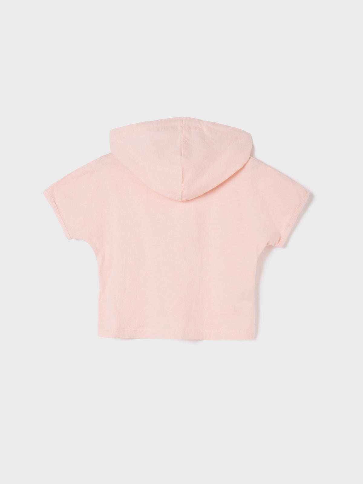 T-shirt carapuço Nude (Rosa Bébé)  para Menina - Mayoral
