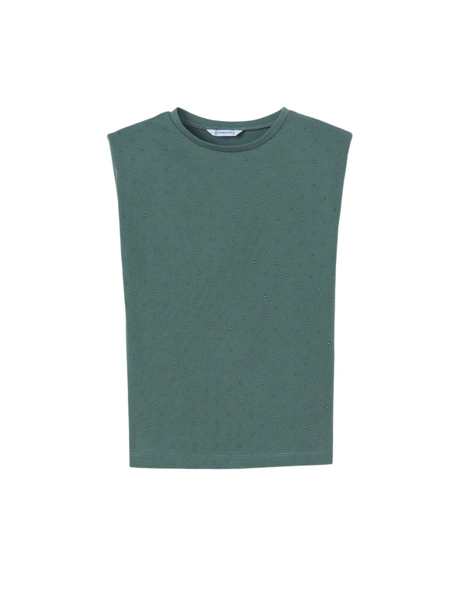 Blusa Pinho (Verde Tropa)  para Menina - Mayoral