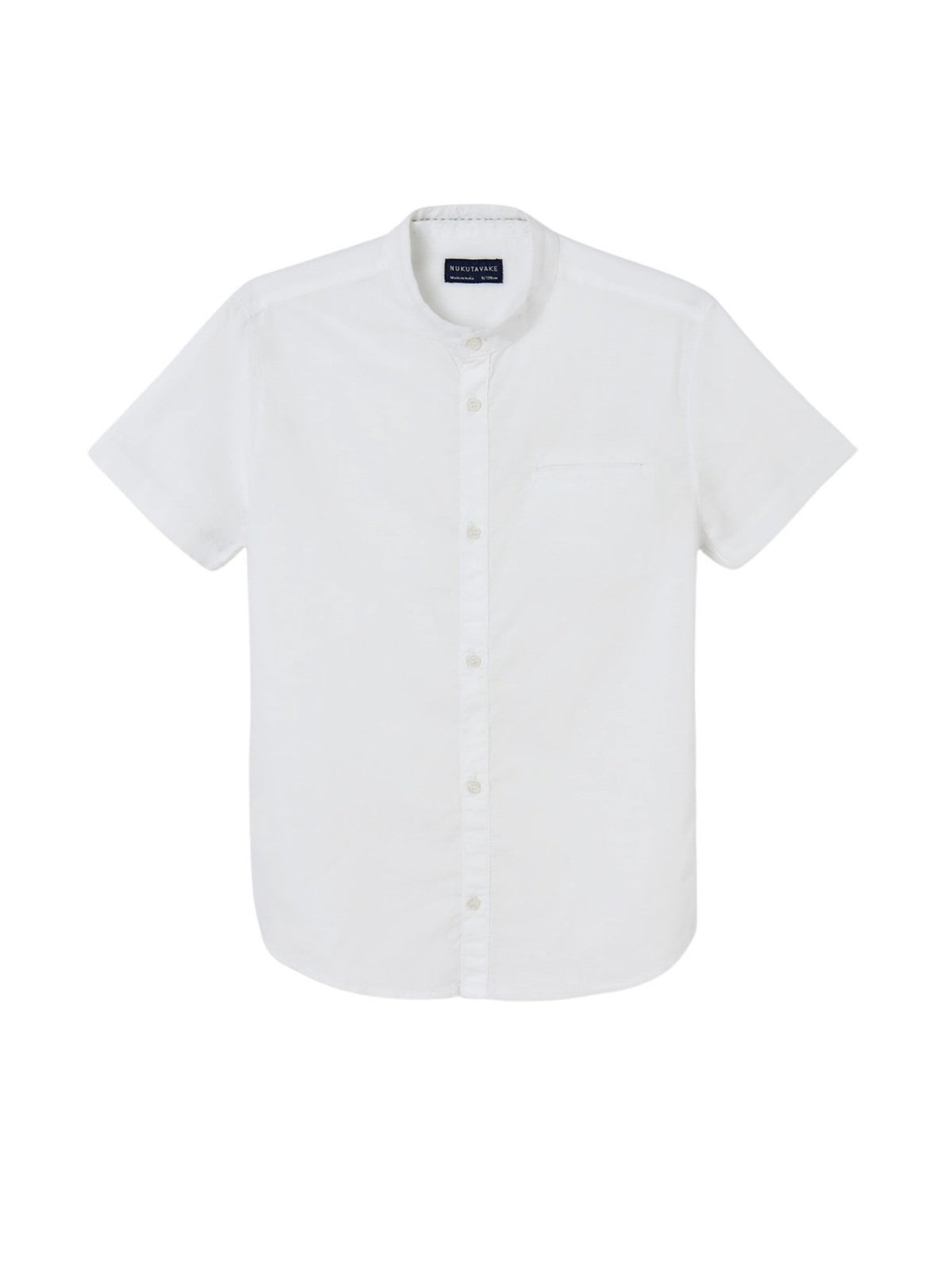 Camisa m/curta gola mao Branco (Branco)  para Menino - Mayoral