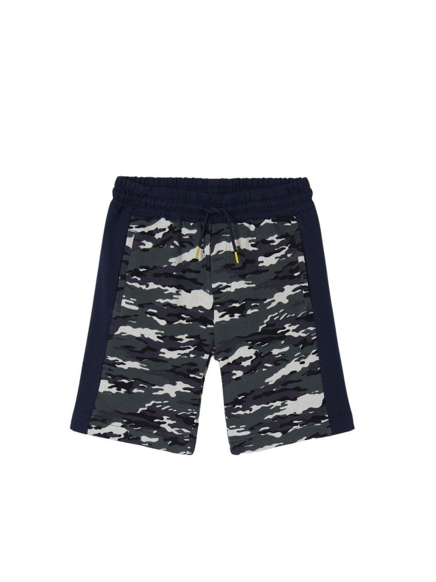 Bermuda estamp. camuflagem Marinho (Marinho)  para Menino - Mayoral