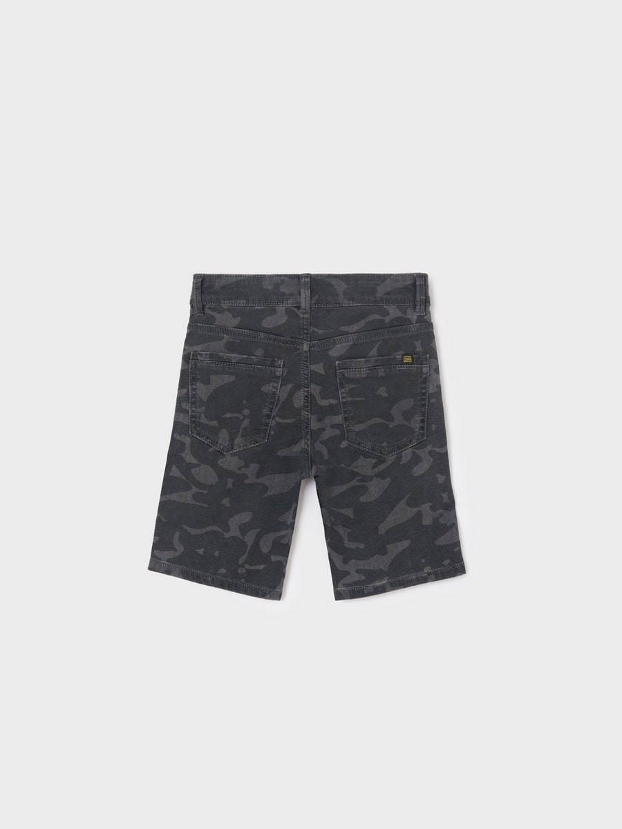 Bermuda soft denim camuflagem Cinza (Cinza)  para Menino - Mayoral