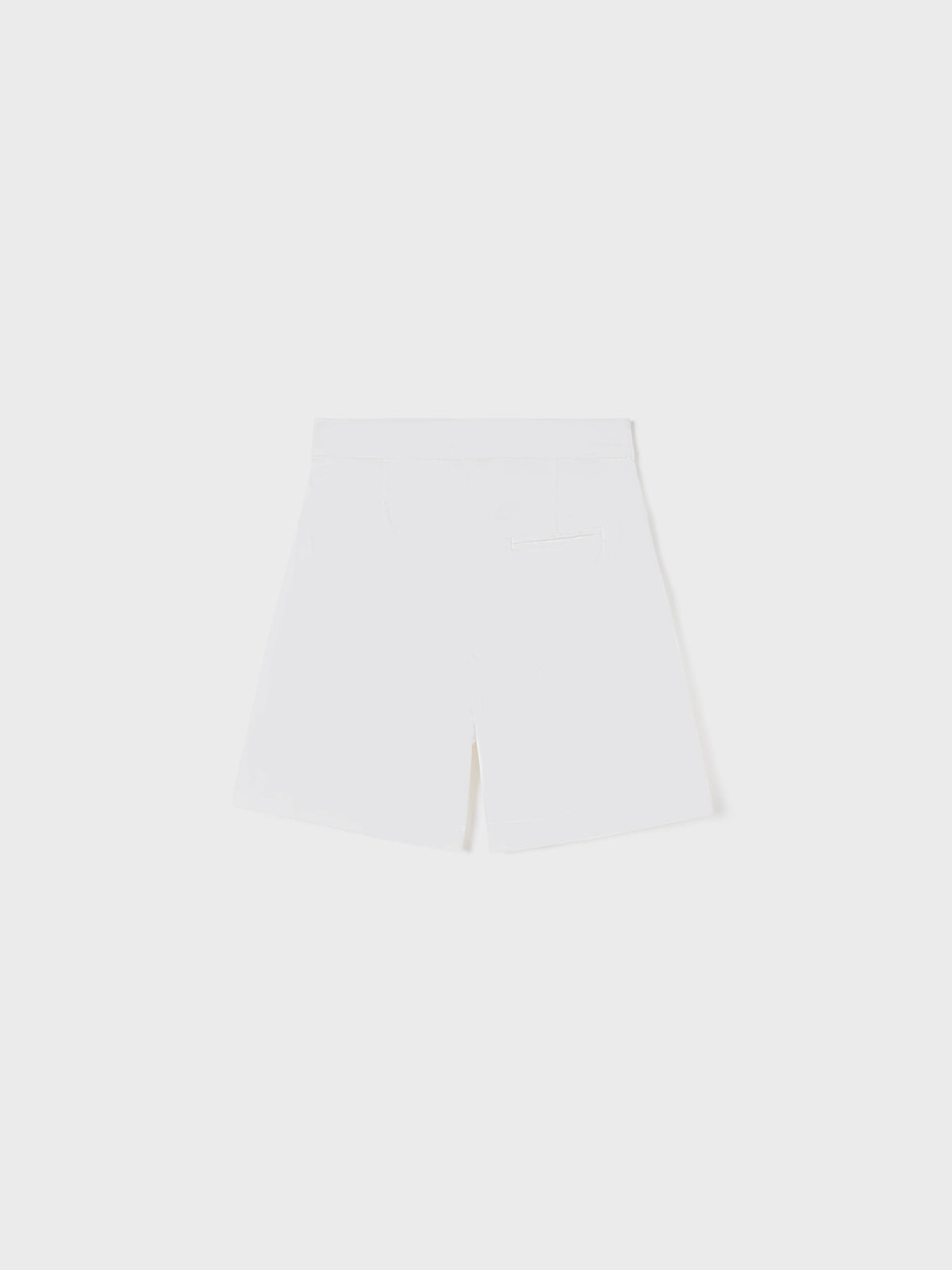 Calção saten Branco (Branco)  para Menina - Mayoral