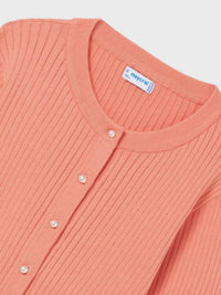 Casaco tricot Coral (Salmão)  para Menina - Mayoral
