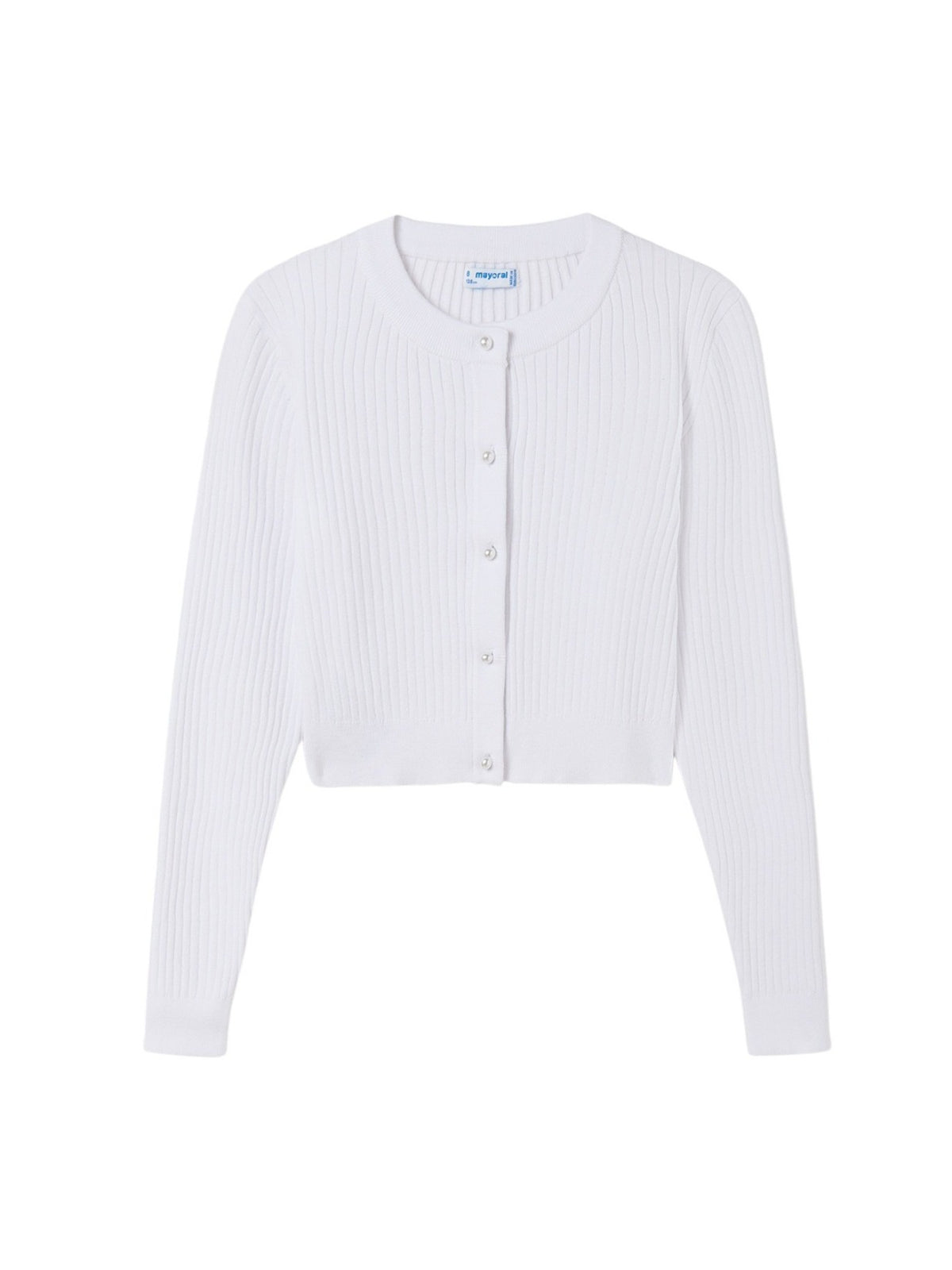 Casaco tricot Branco (Branco)  para Menina - Mayoral
