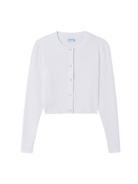 Casaco tricot Branco (Branco)  para Menina - Mayoral