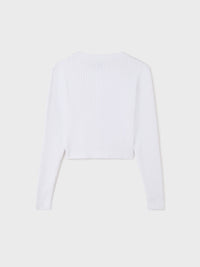 Casaco tricot Branco (Branco)  para Menina - Mayoral