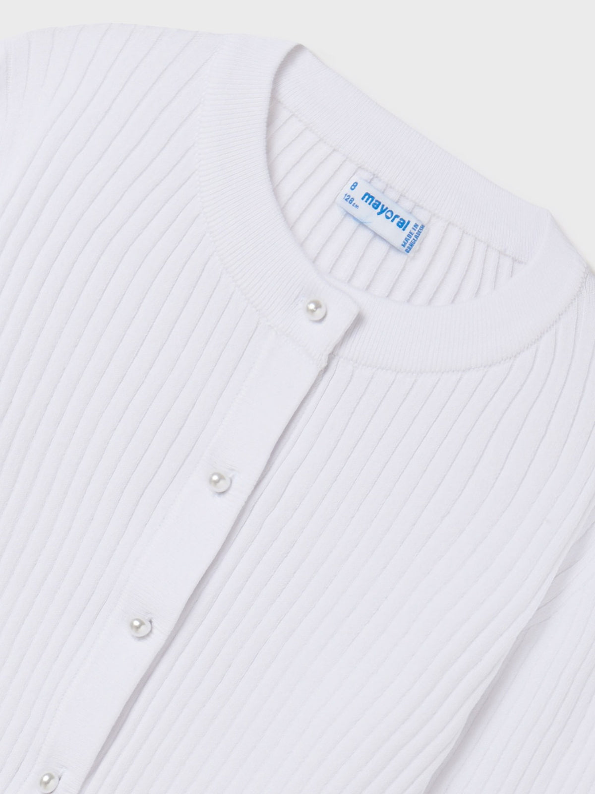 Casaco tricot Branco (Branco)  para Menina - Mayoral