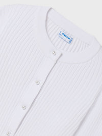 Casaco tricot Branco (Branco)  para Menina - Mayoral