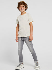 Calça denim rotos Cinza (Cinza)  para Menino - Mayoral