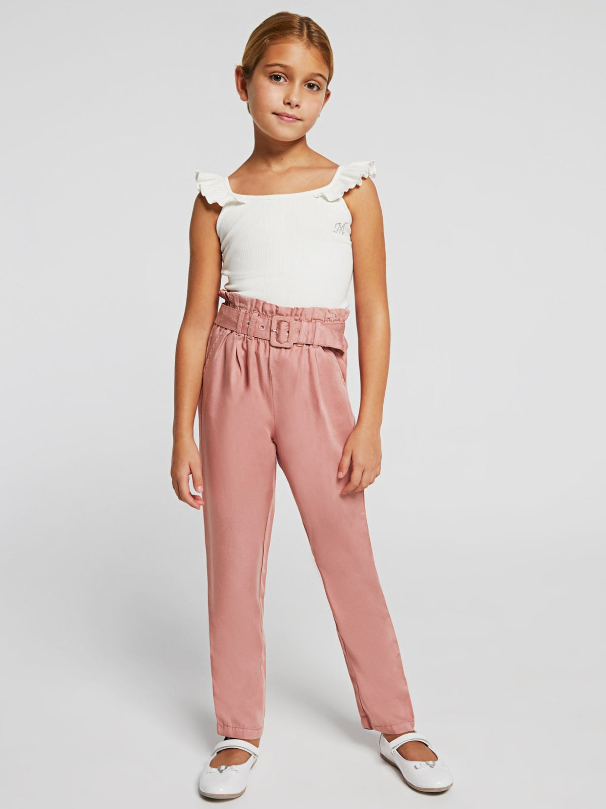 Calça Rubor (Rosa Bébé)  para Menina - Mayoral
