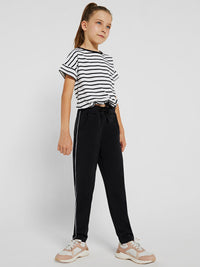 Calça fato treino viscose Preto (Preto)  para Menina - Mayoral