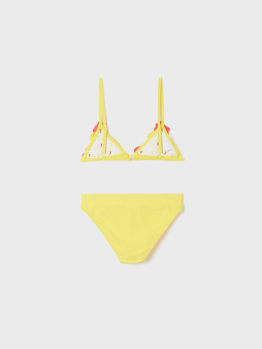Biquini flores Limão (Amarelo)  para Menina - Mayoral