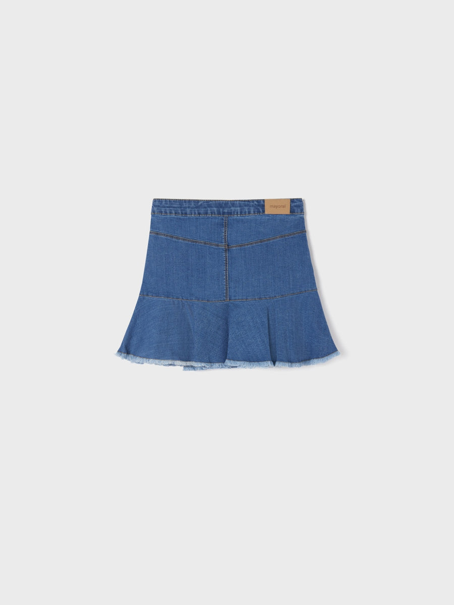 Saia folho Azul ganga (Ganga)  para Menina - Mayoral