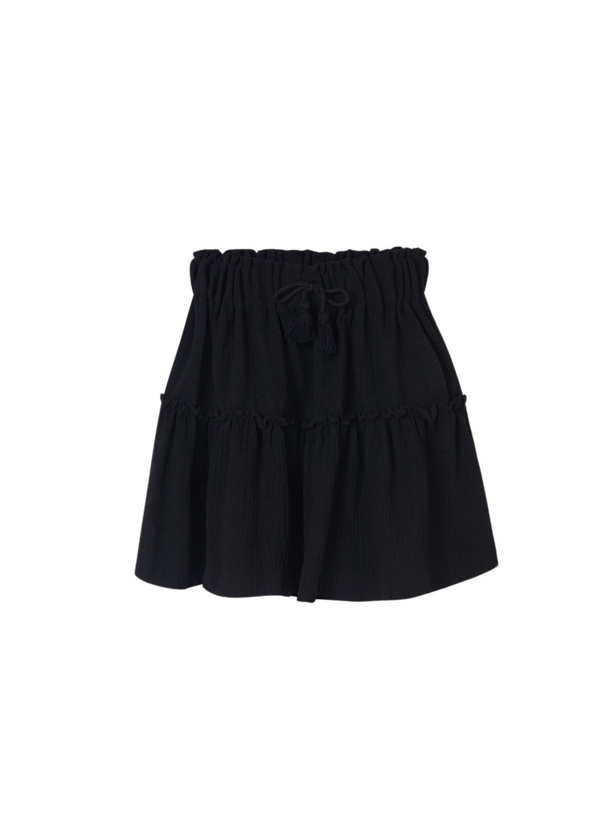 Saia crepe Preto (Preto)  para Menina - Mayoral