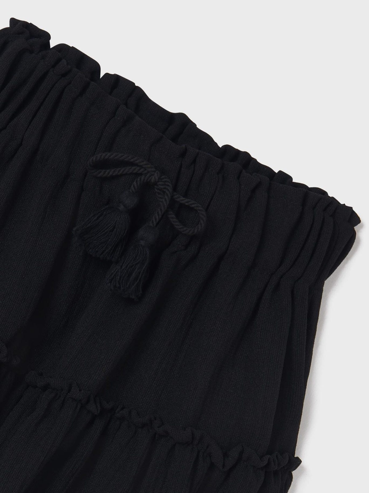 Saia crepe Preto (Preto)  para Menina - Mayoral