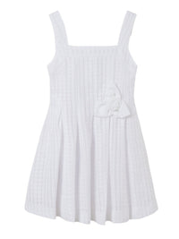 Vestido estruturado Branco (Branco)  para Menina - Mayoral