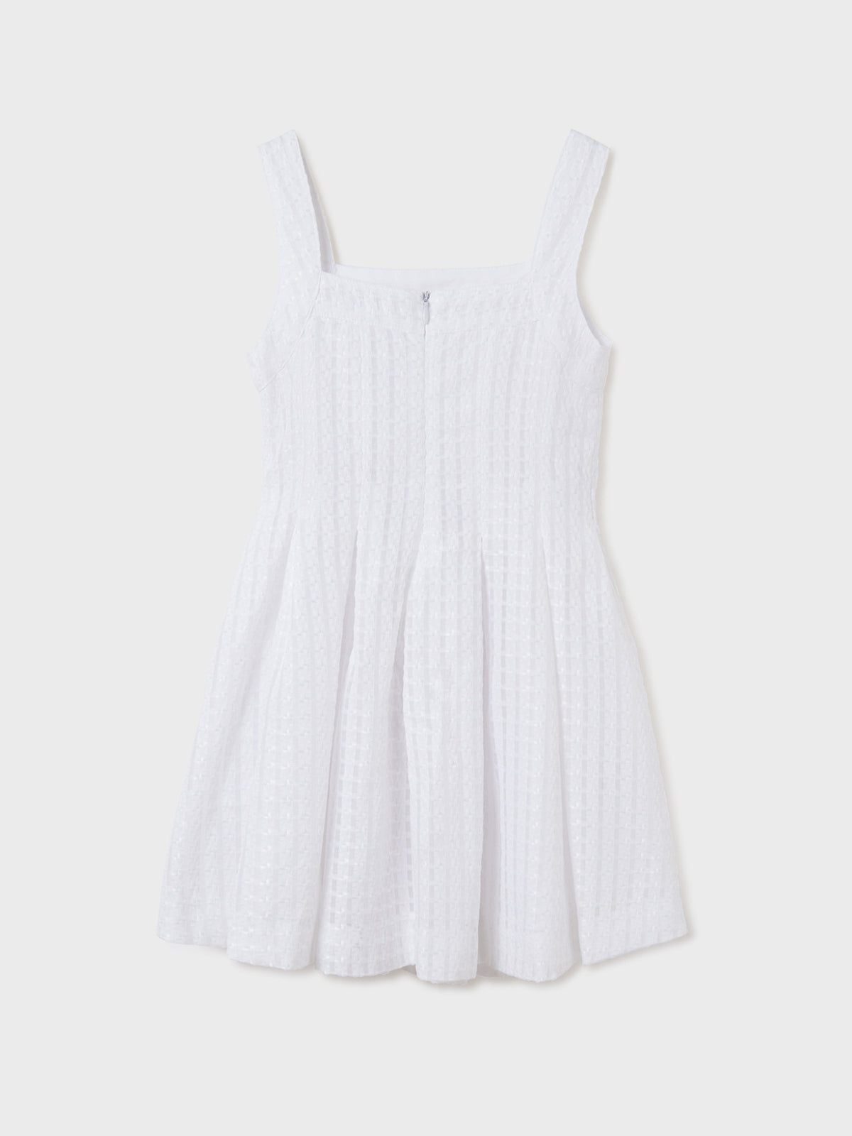 Vestido estruturado Branco (Branco)  para Menina - Mayoral