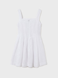 Vestido estruturado Branco (Branco)  para Menina - Mayoral