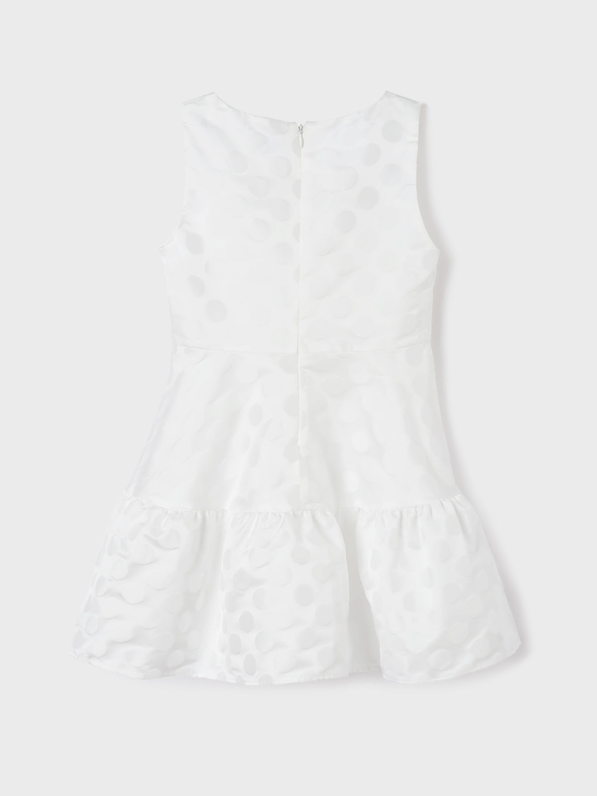 Vestido jacquard Crú (Creme / Pérola)  para Menina - Mayoral
