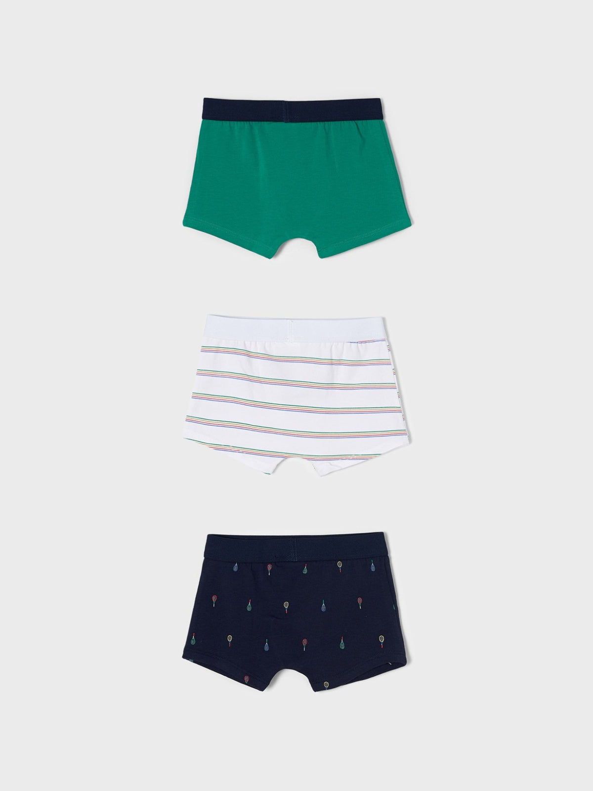 Set 3 boxer raquetes Trevo (Verde)  para Menino - Mayoral