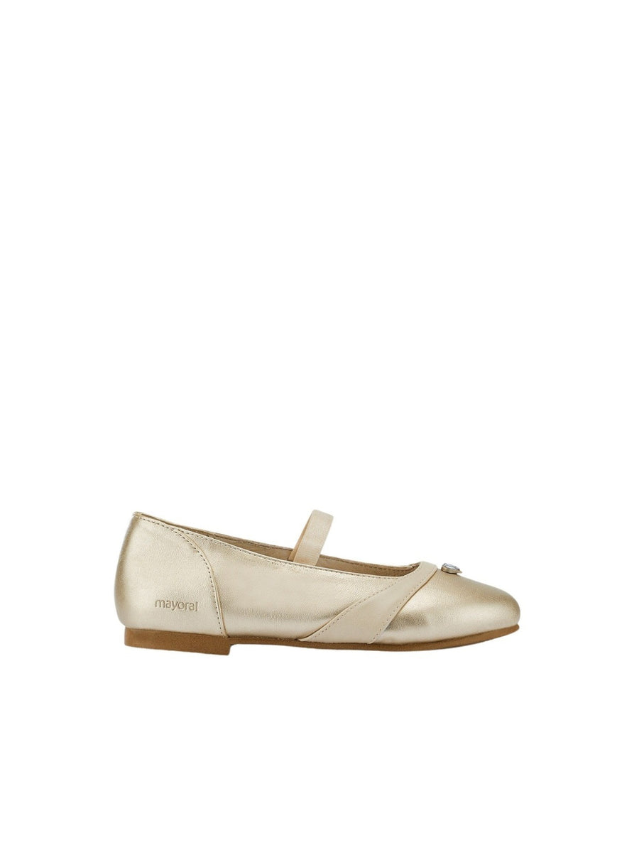 Sabrinas laminadas Ouro (Dourado)  para Menina - Mayoral