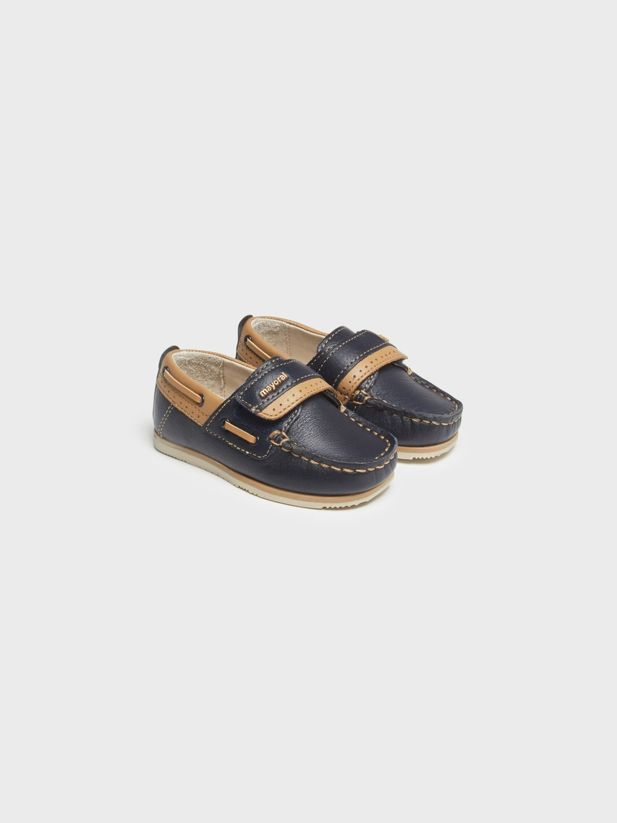 Sapato vela napa velcro Marinho (Marinho)  para Menino - Mayoral