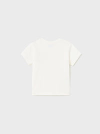 Camiseta básica Nata (Creme / Pérola)  para Bebé Menino - Mayoral