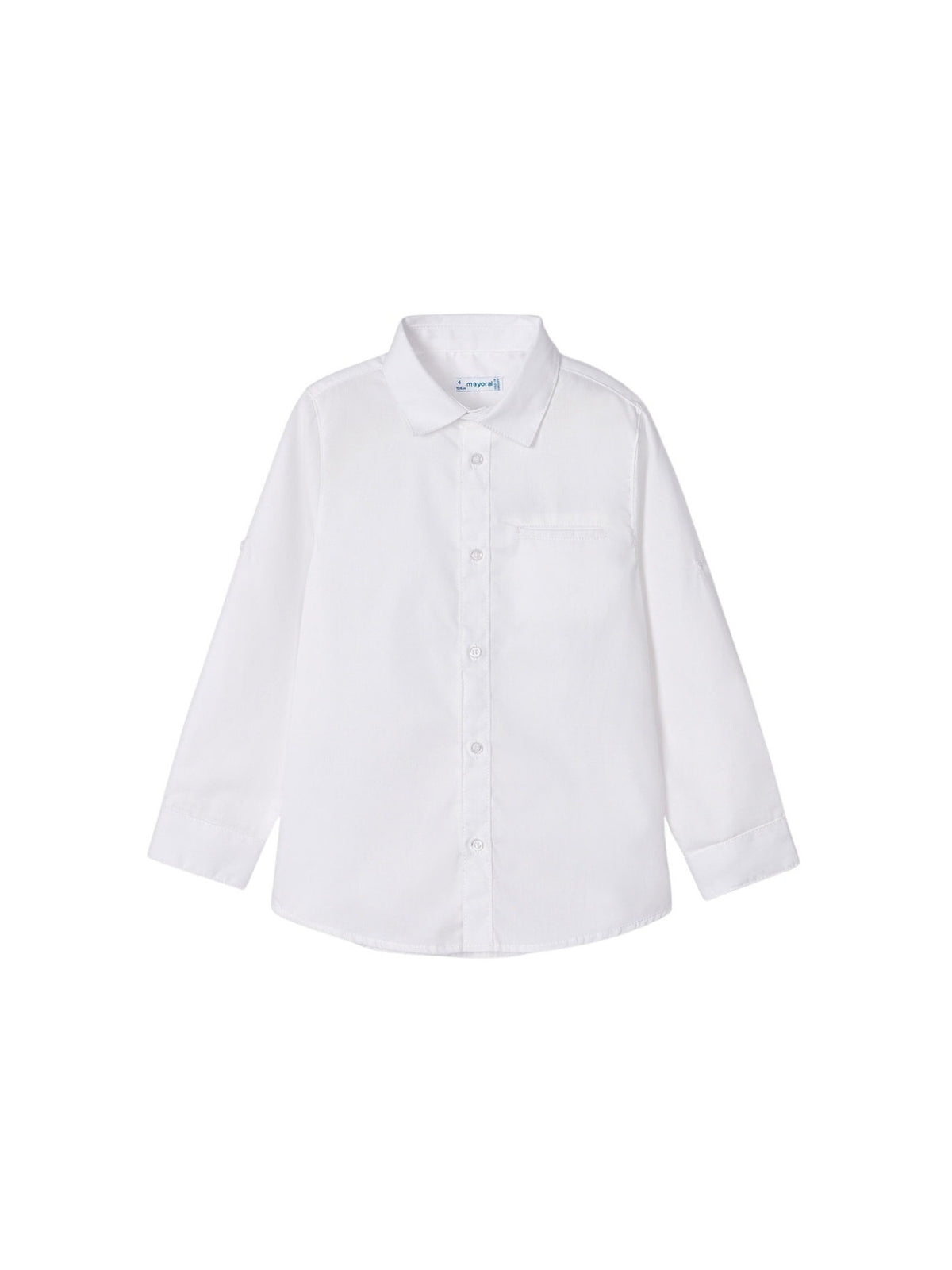 Camisa m/comp.básica Branco (Branco)  para Menino - Mayoral