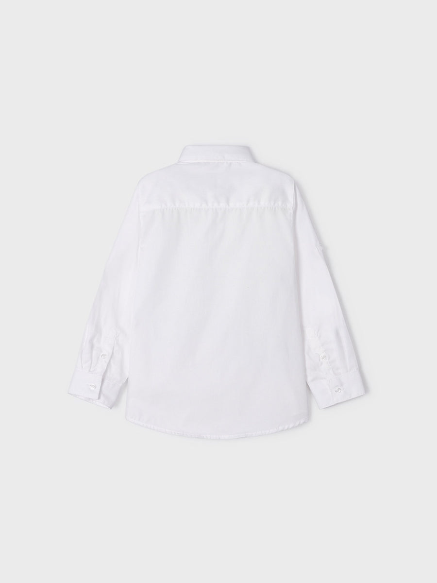 Camisa m/comp.básica Branco (Branco)  para Menino - Mayoral
