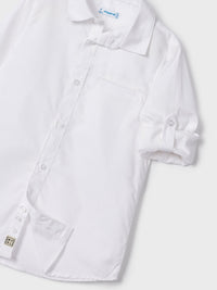 Camisa m/comp.básica Branco (Branco)  para Menino - Mayoral