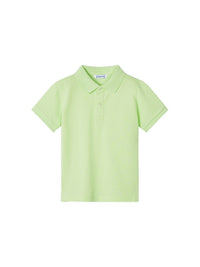 Polo m/curta granito básico Apio (Verde Alface)  para Menino - Mayoral