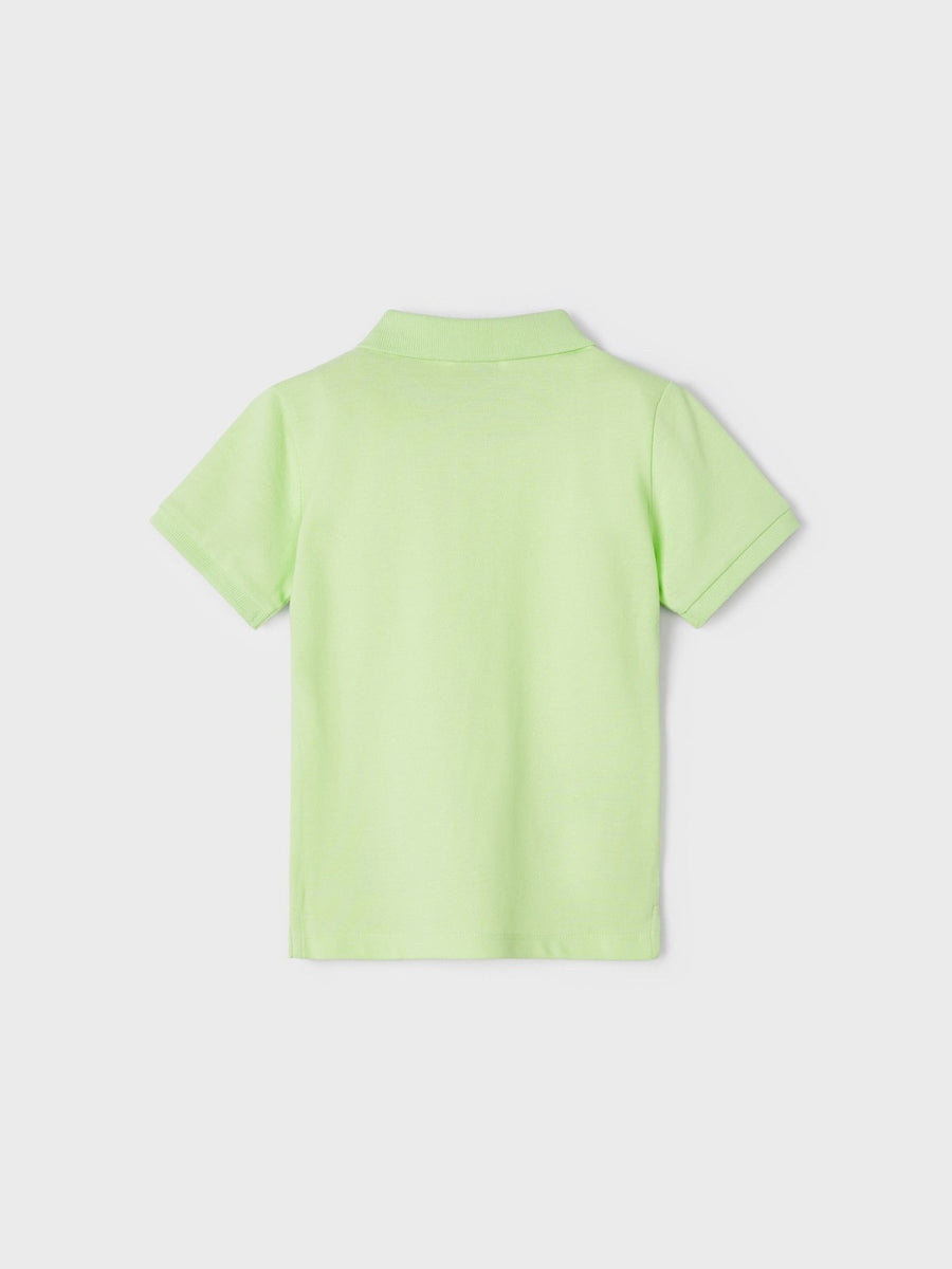 Polo m/curta granito básico Apio (Verde Alface)  para Menino - Mayoral