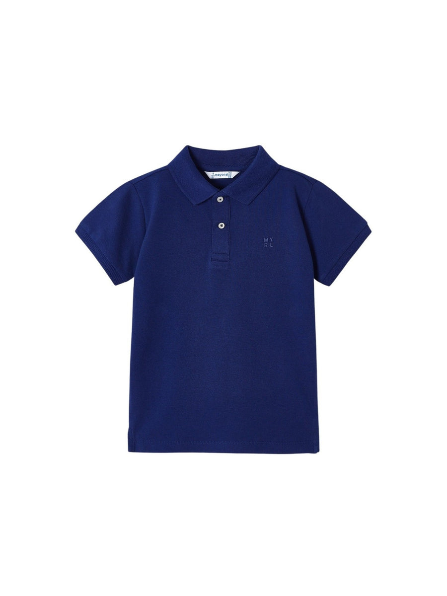 Polo m/curta granito básico Persia (Azul)  para Menino - Mayoral