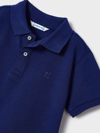 Polo m/curta granito básico Persia (Azul)  para Menino - Mayoral