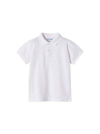 Polo m/curta granito básico Branco (Branco)  para Menino - Mayoral