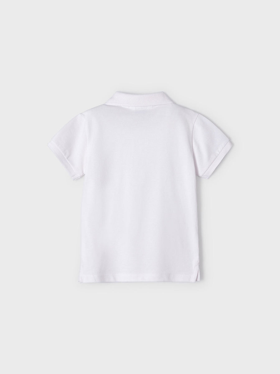 Polo m/curta granito básico Branco (Branco)  para Menino - Mayoral