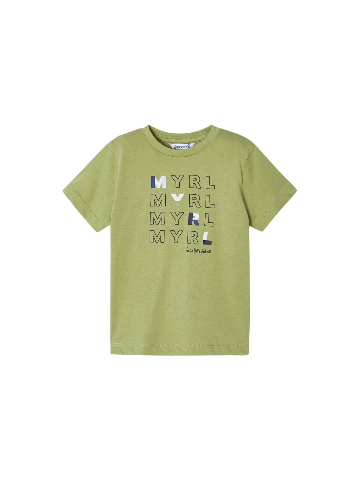Camiseta básica Kiwi (Azeitona)  para Menino - Mayoral