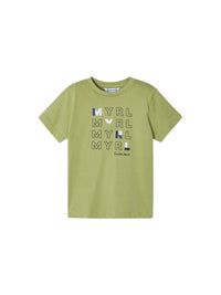 Camiseta básica Kiwi (Azeitona)  para Menino - Mayoral